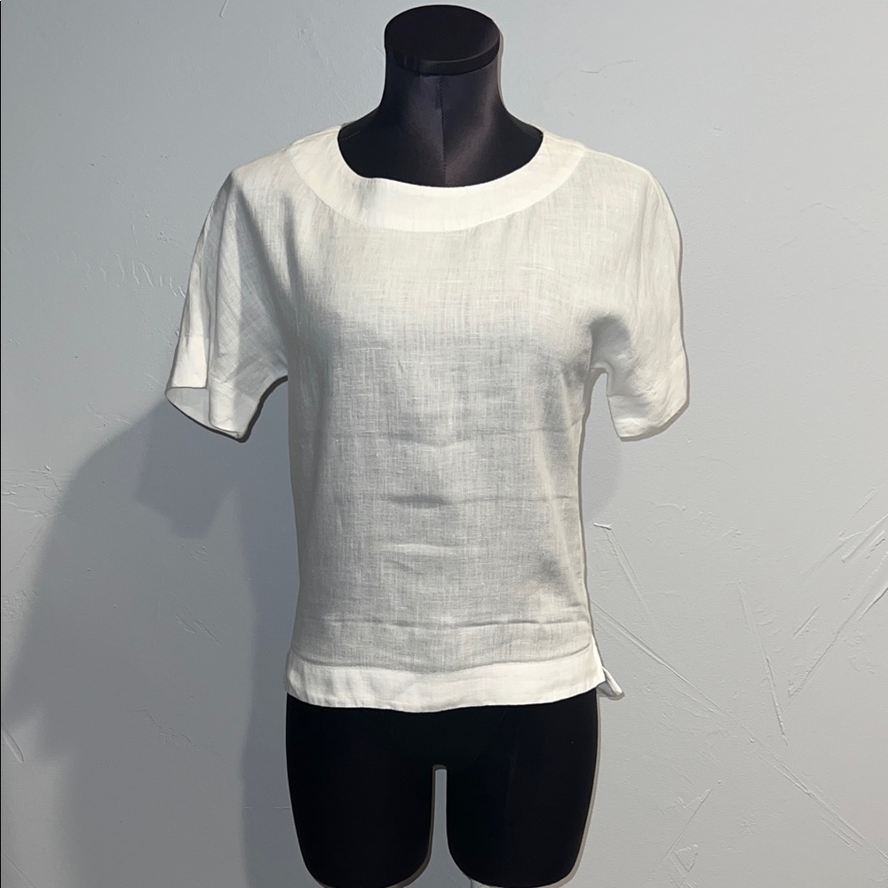 LAST CHANCE! The white label white linen ShortSleeve